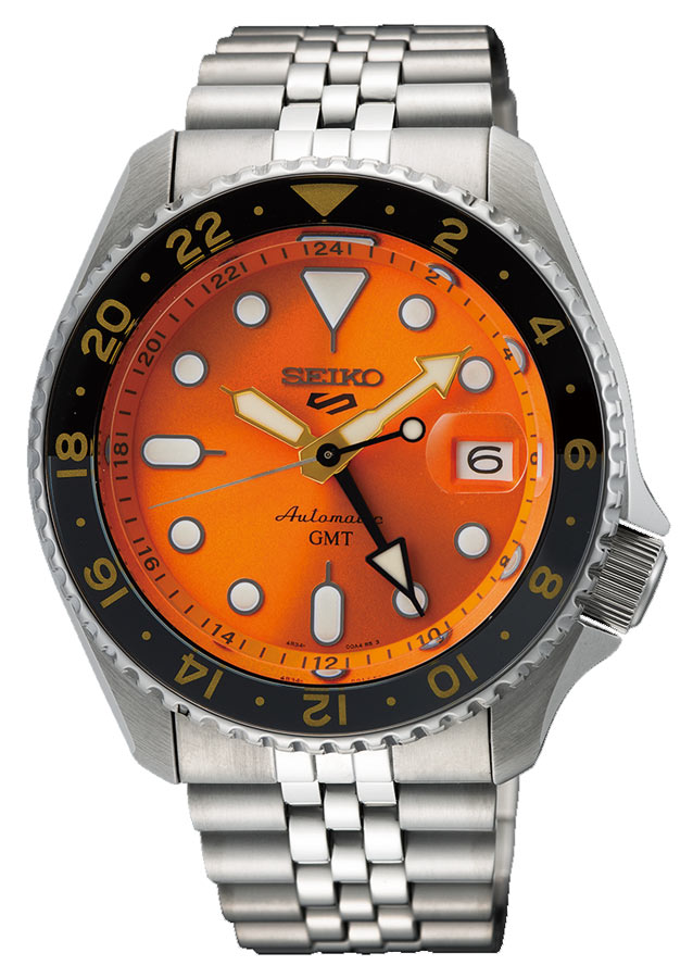 Seiko 5 Sports Mikan Orange GMT SKX Re-Interpretation SSK005K1 kup zegarek  na Dolinski.pl ✓