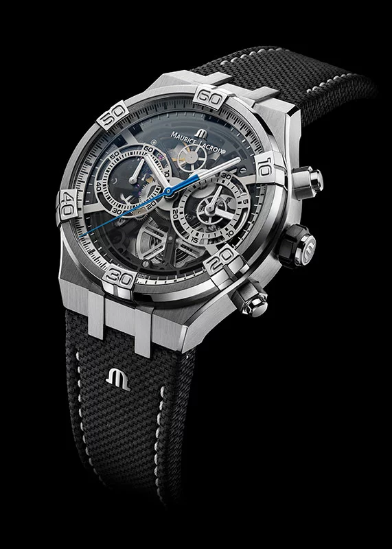 洋書 MICHAEL MANN TASCHEN Maurice Lacroix AI6098-SS001-090-1 Aikon Chronograph Skeleton