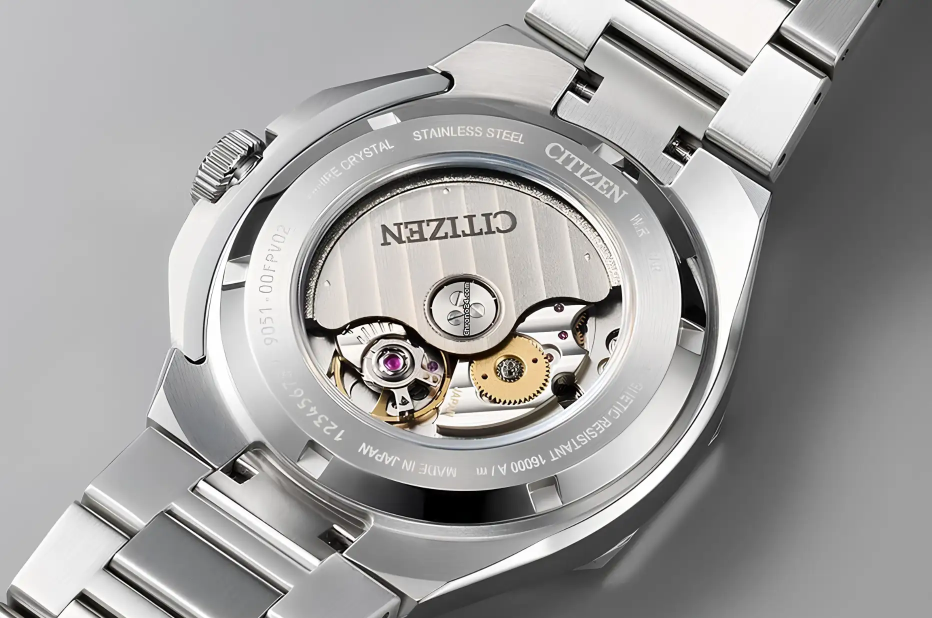 Citizen Series 8 NB6051-59L z transparentnym deklem i mechanizmem automatycznym