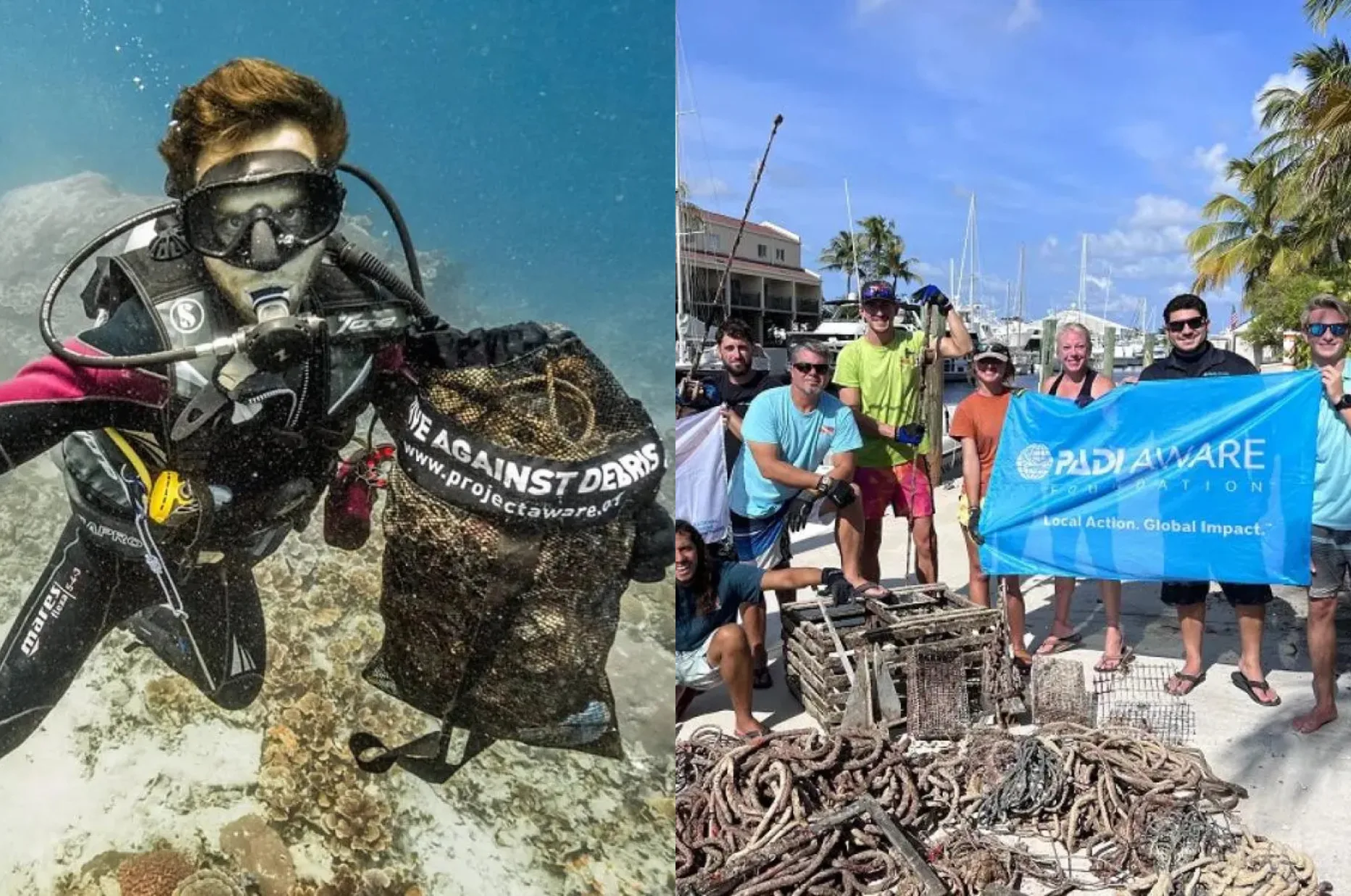 Dive Against Debris®: Największy na świecie ruch sprzątania podwodnego