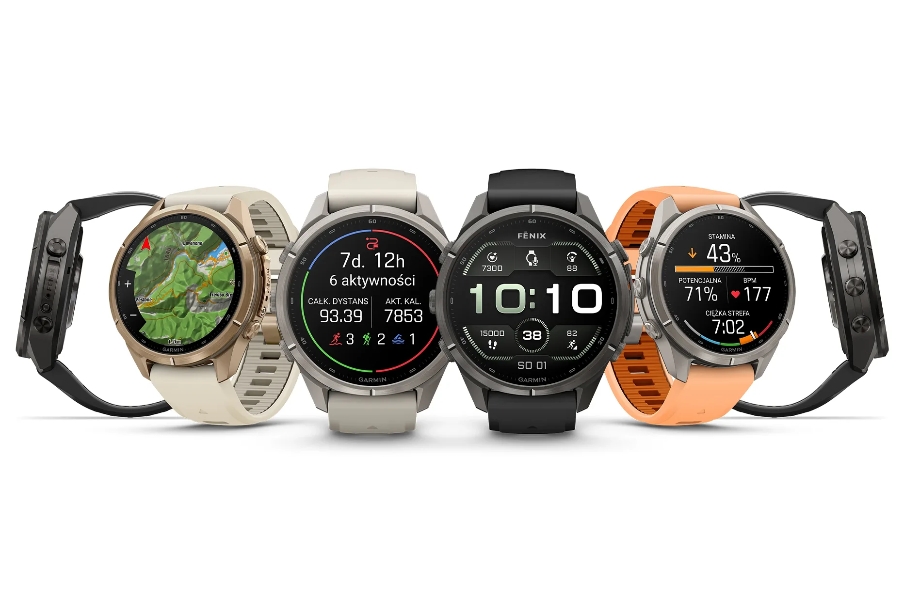 Garmin fēnix 9 Pro - nowe smartwatche GPS z tytanową kopertą w różnych wariantach kolorystycznych