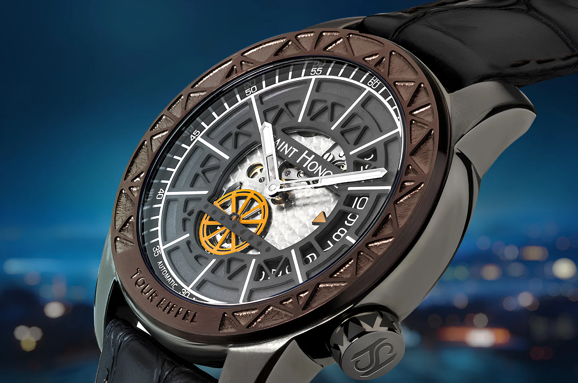 Zegarek Saint Honoré Paris Tour Eiffel Limited Edition inspirowany wieżą Eiffla