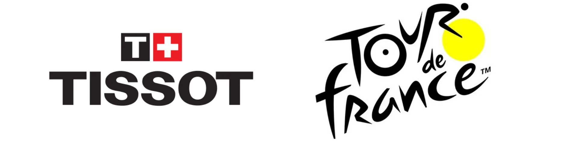 Logo Tissot i Tour de France 2026 - oficjalny chronometrażysta wyścigu kolarskiego