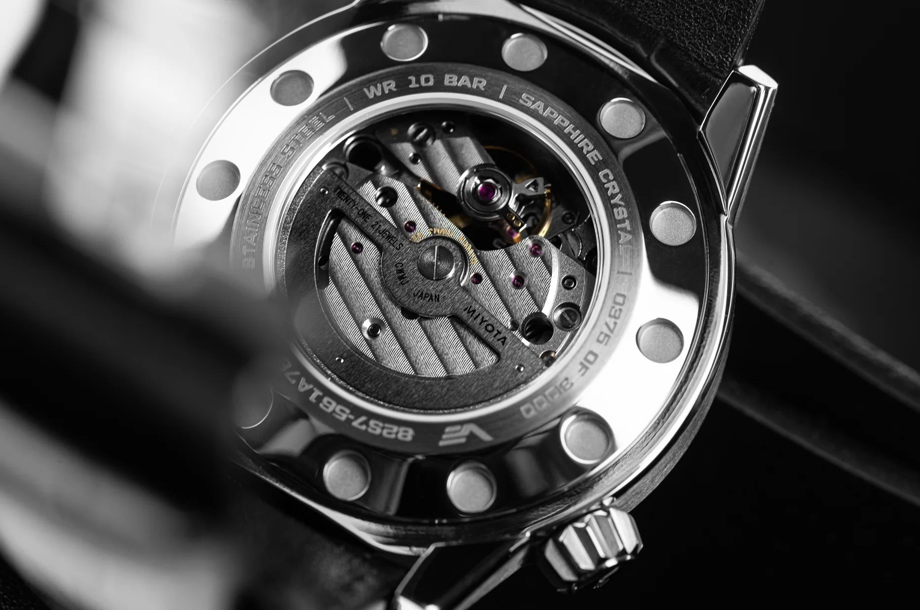 Vostok Europe Limousine 2.0 Automatic Open Heart z przeszklonym deklem i widocznym mechanizmem Miyota 82S7