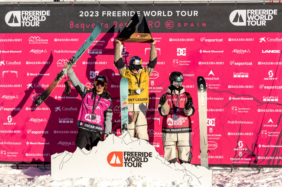 Zwycięzcy pierwszego etapu Freeride World Tour 2023
