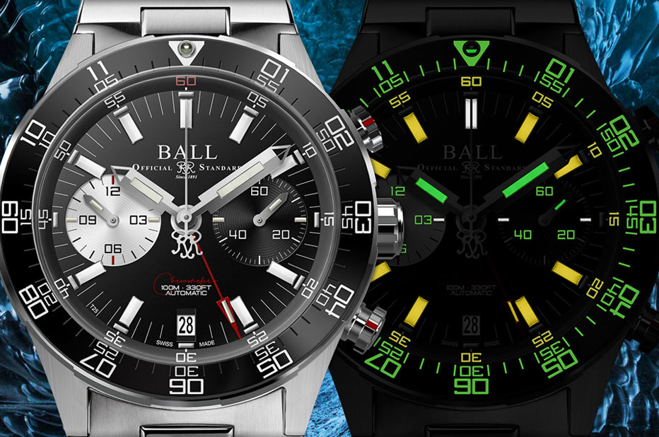 Ball zegarek chronograf szwajcarski