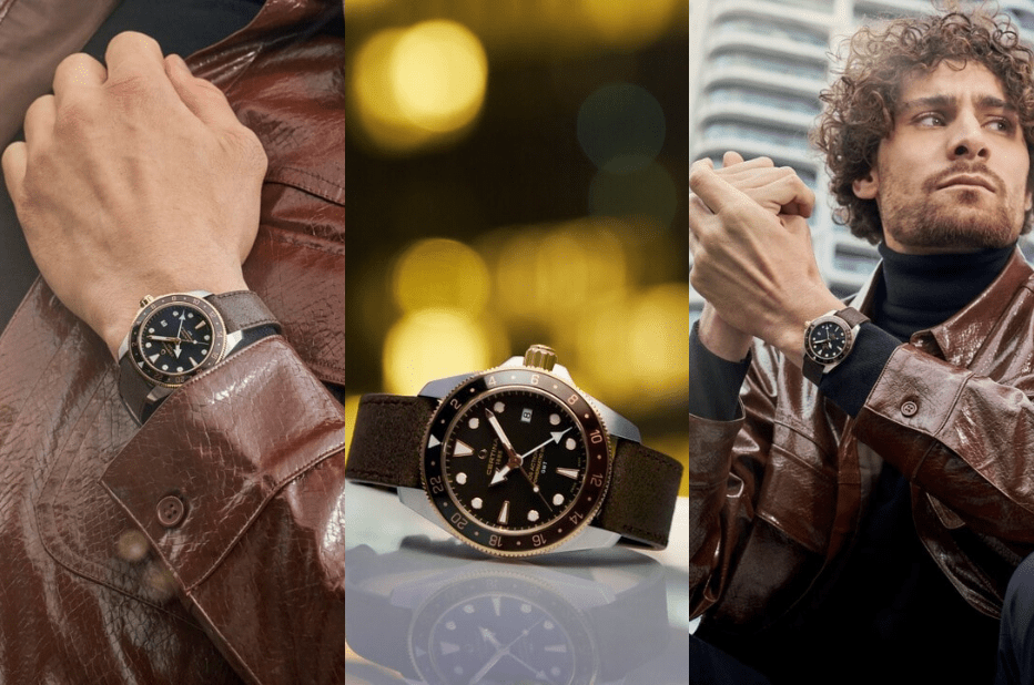 Zegarek męski Certina DS Action Powermatic 80 GMT