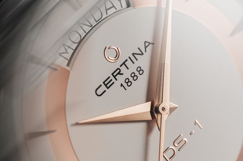Zegarek męski w stylu retro Certina DS-1