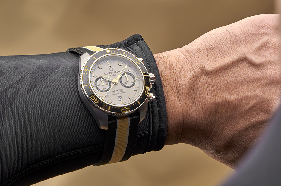 Zegarek diver ze stoperem Certina