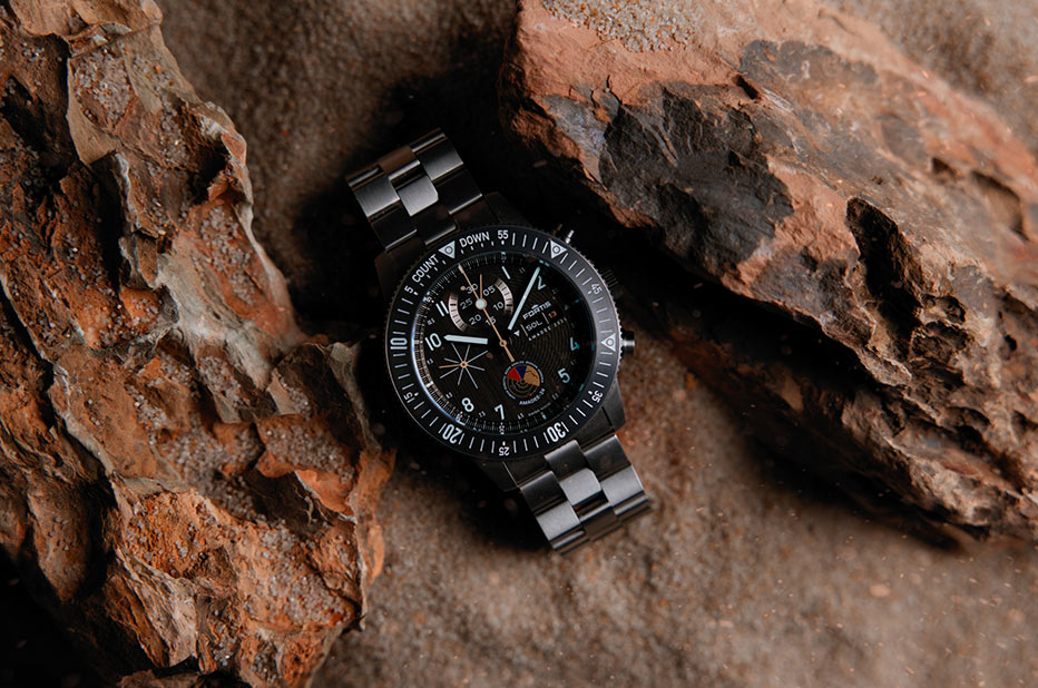Tytanowy zegarek Fortis F2040016