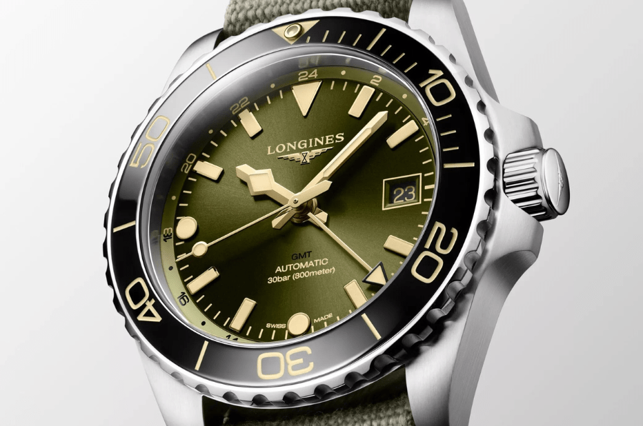 Sportowy zegarek męski Longines HydroConquest GMT