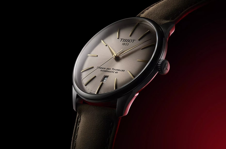Zegarek męski Tissot z mechanizmem Powermatic 80