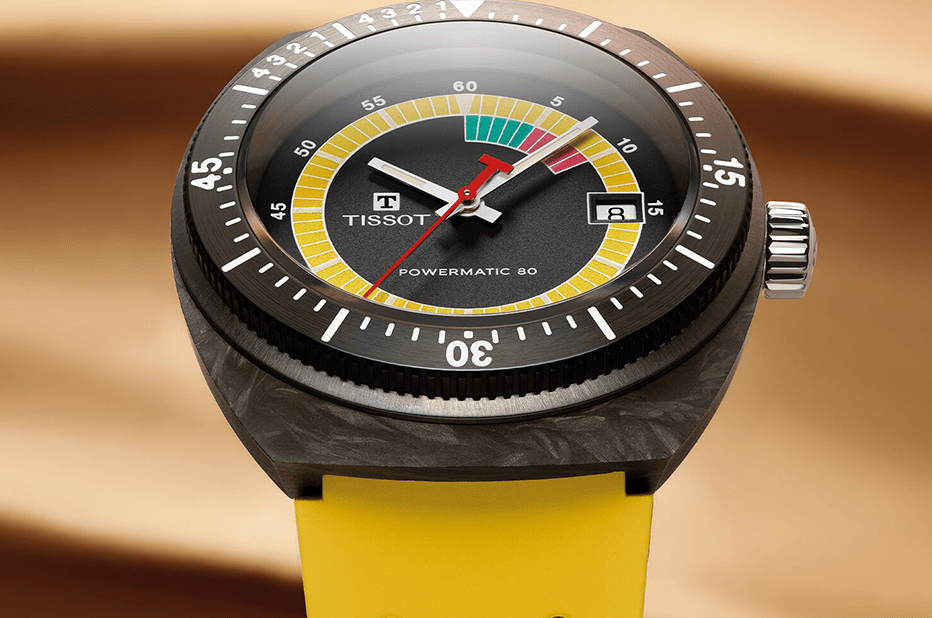 Zegarek Tissot z mechanizmem automatycznym Powermatic 80