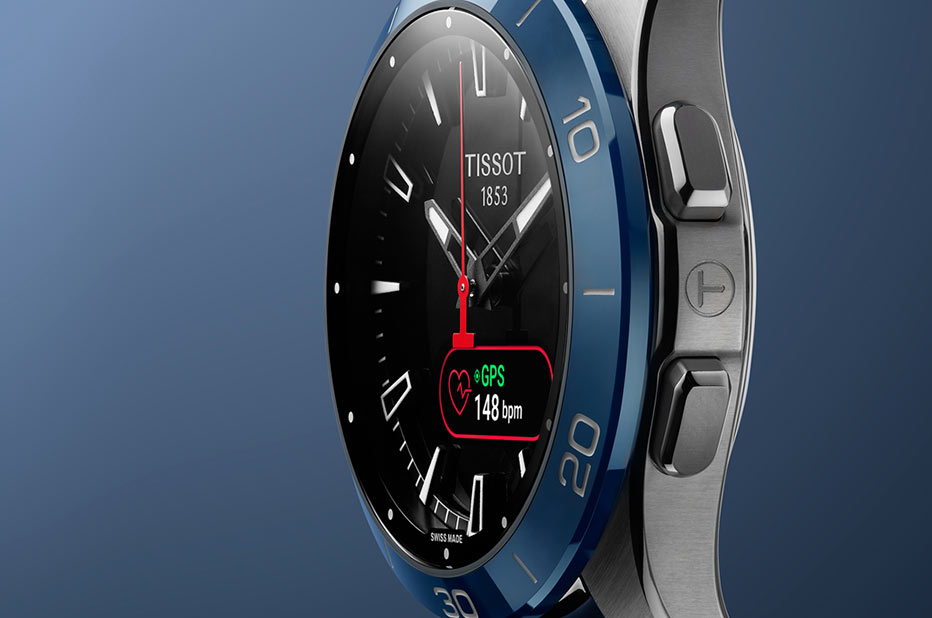 Inteligentny zegarek Tissot z ceramicznym bezelem