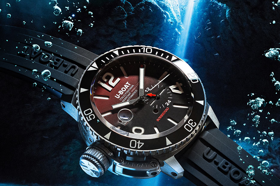 Zegarek wodoszczelny do 300m U-Boat Sommerso