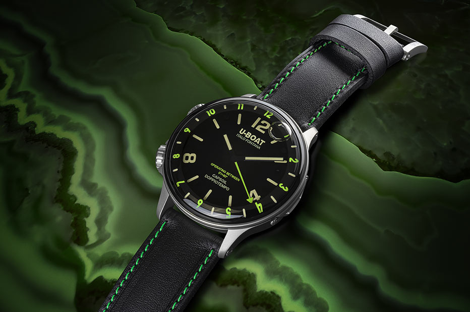 Zegarek z funkcją GMT U-BOAT XXL