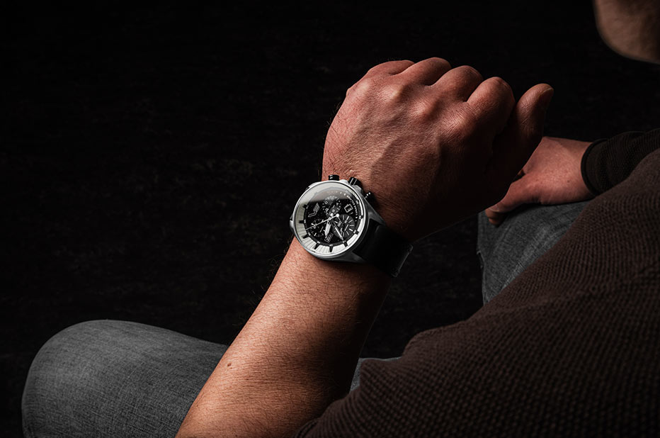 Męski zegarek z chronografem 1/20 Vostok Europe Celestial Objects Lunar