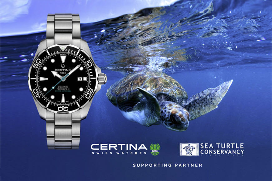 Certina wspiera ratowanie żółwi morskich!