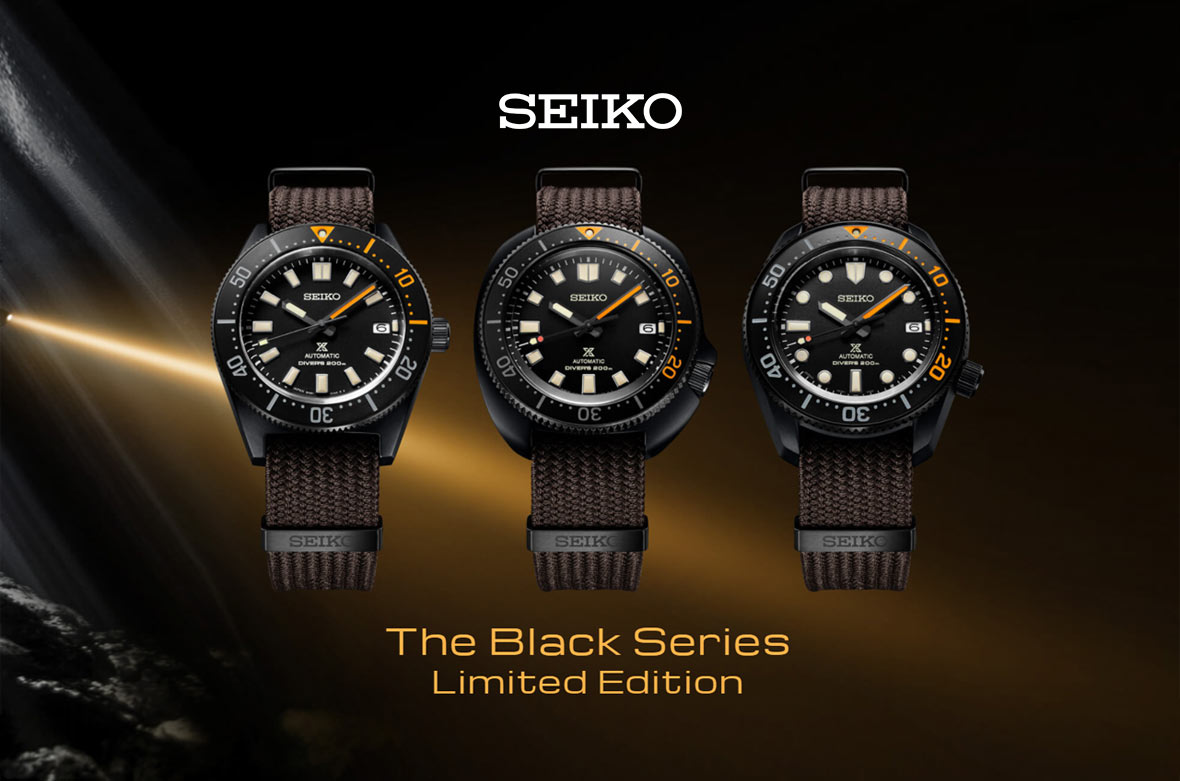 Zegarki SEIKO limitowane Prospex The Black Series 