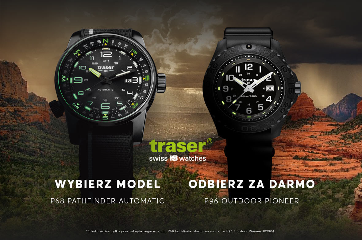 Zegarek Traser gratis