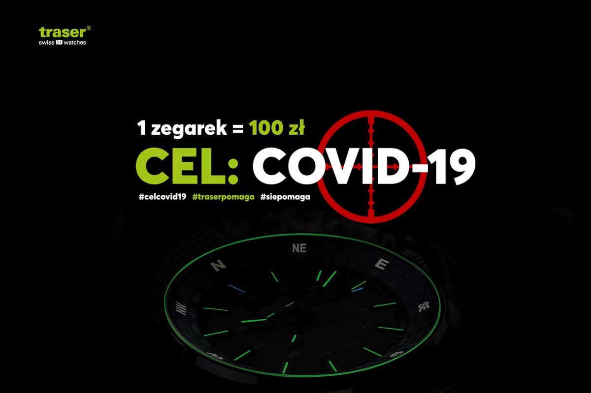 traser - zbiórka dla Fundacji Siepomaga na walkę z COVID-19