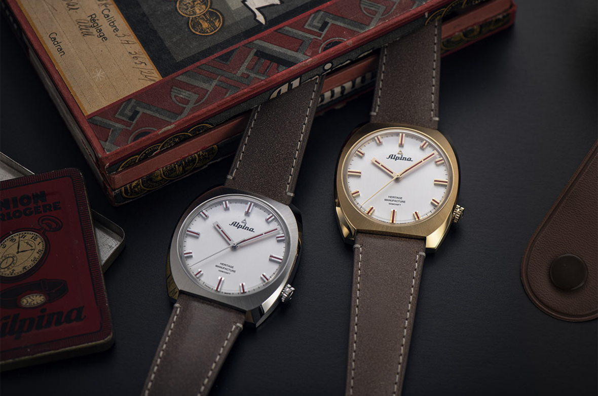 Zegarki Alpina Startimer Pilot Heritage Manufacture Limited Edition z nowym mechanizmem manufakturowej produkcji