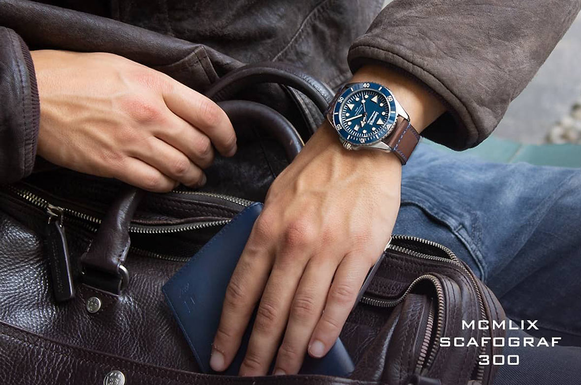 Zegarek męski Eberhard Scafograf