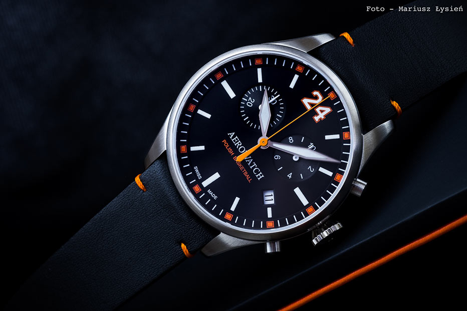 Zegarek z okazji 18. mistrzostw Polskiej Koszykówki