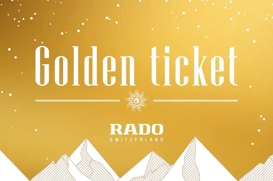 Rado Golden Ticket - konkurs