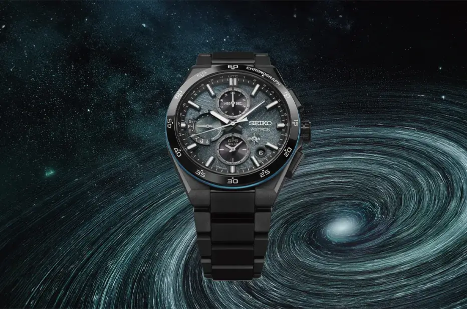 Solarny zegarek GPS Seiko Astron GPS Solar 2026 Limited Edition z tarczą inspirowaną kosmosem