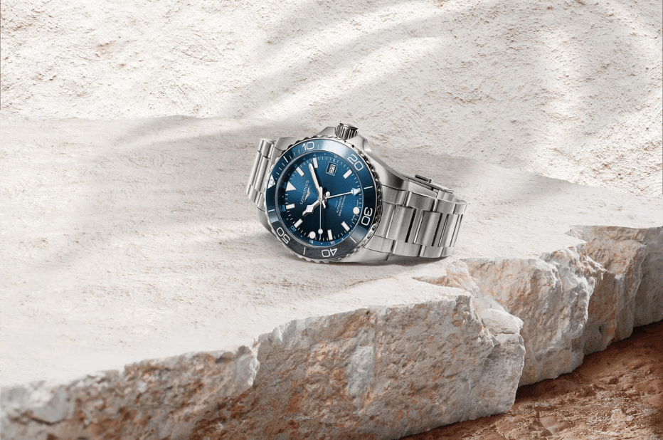 Zegarek męski Longines HydroConquest GMT L3.790.4.96.6