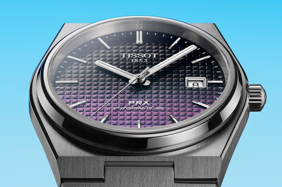 Tissot PRX Cameleon Gradient oraz Carbon