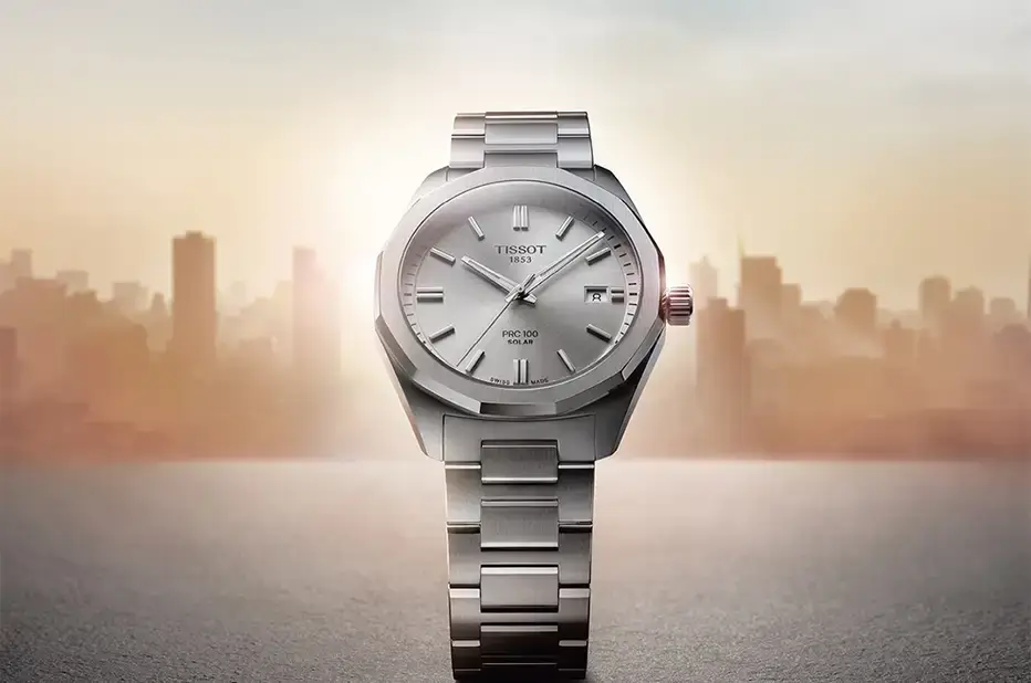Tissot PRC 100 Solar - szwajcarskie zegarki zasilane światłem