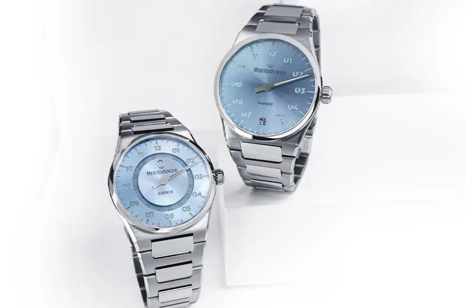 Eleganckie zegarki jednowskazówkowe MeisterSinger Kaenos
