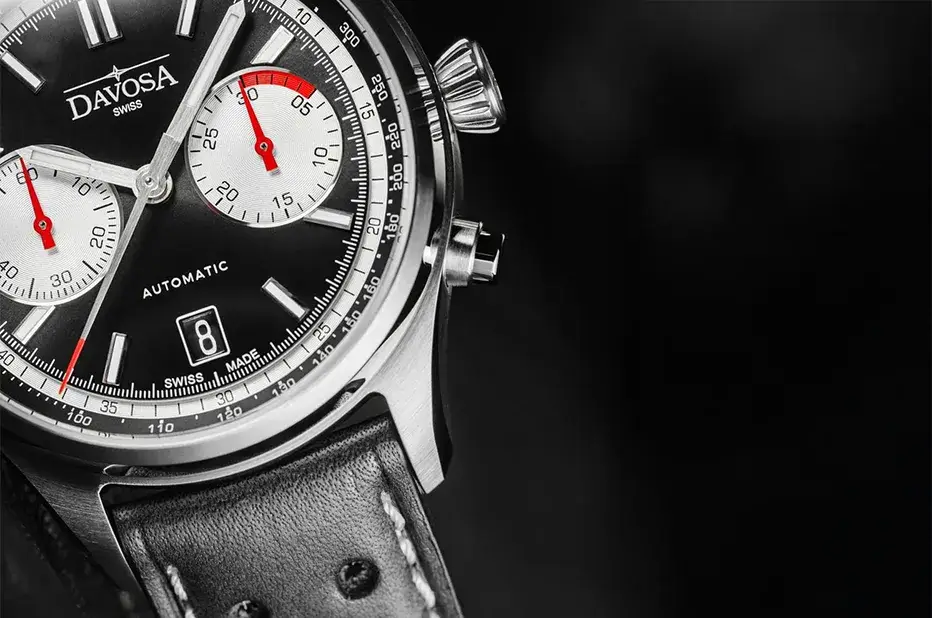 Szwajcarski zegarek automatyczny Davosa