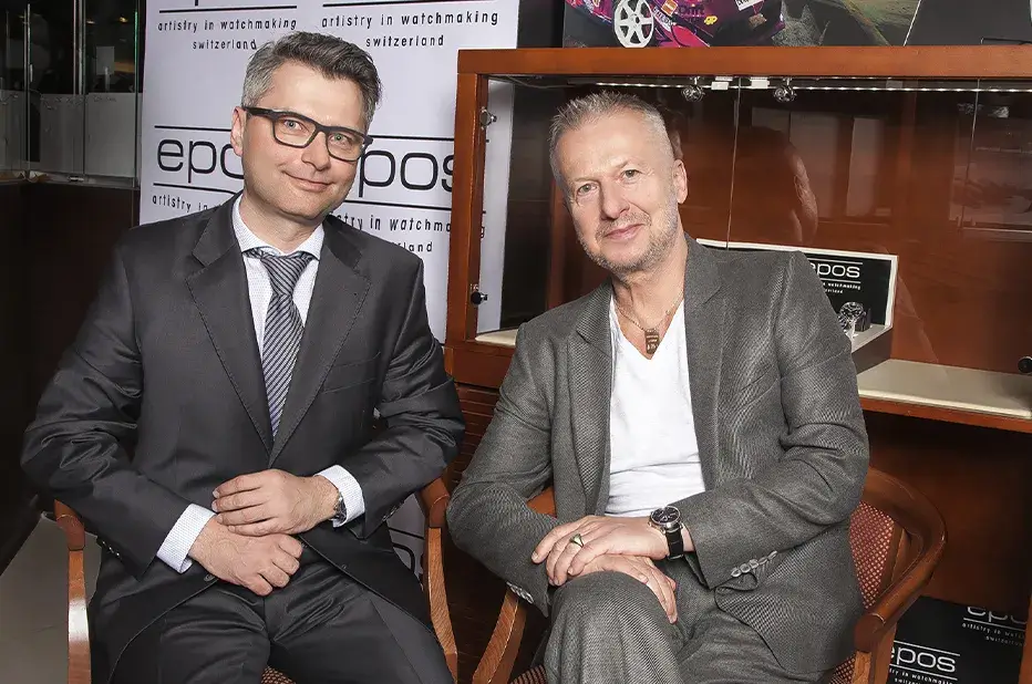 Bogusław Linda i EPOS - nowy ambasador szwajcarskiej marki