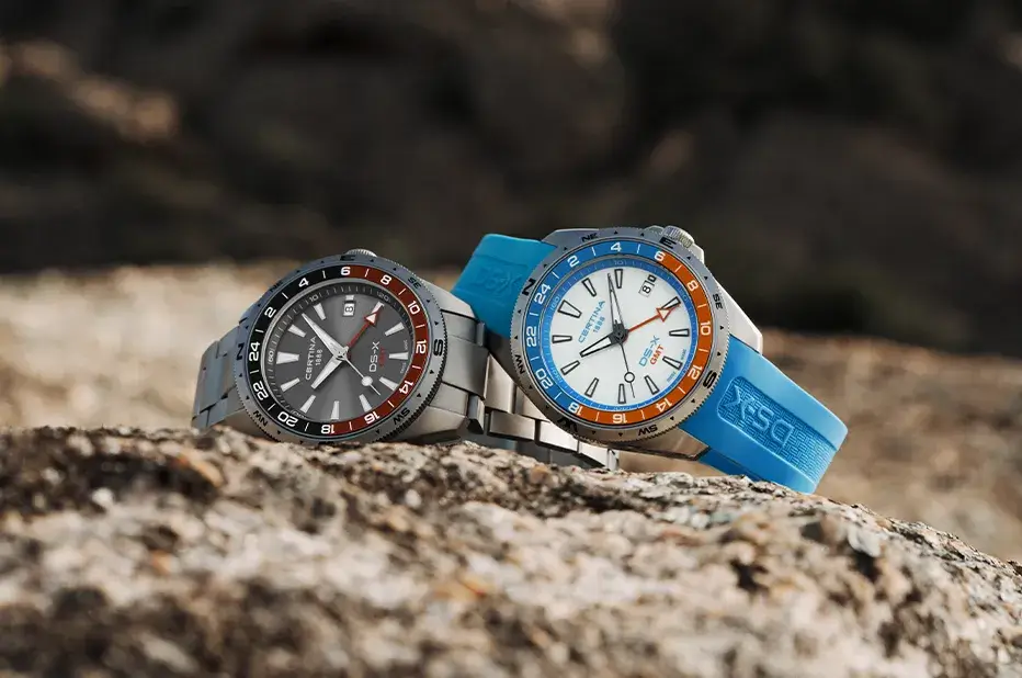Szwajcarskie zegarki sportowe Certina DS-X GMT