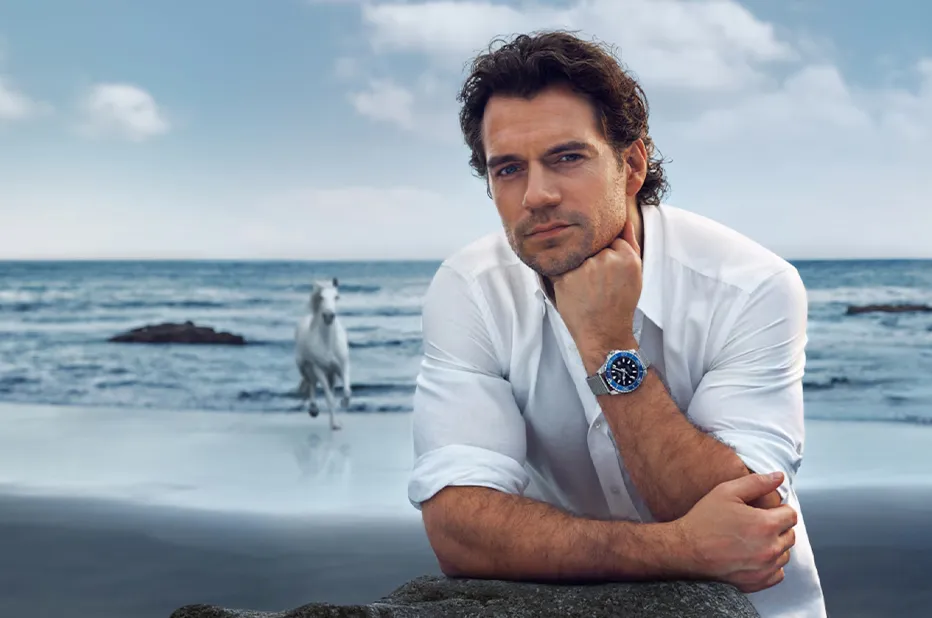 Nowa generacja Longines HydroConquest na nadgarstku Henry'ego Cavilla