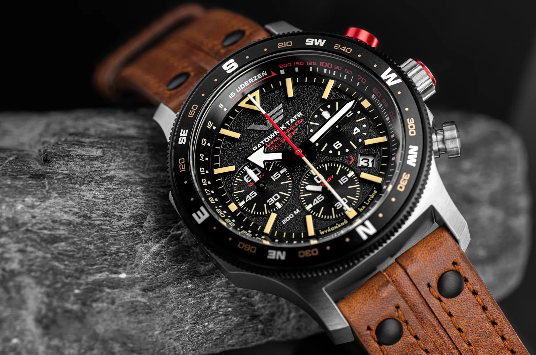 Vostok Europe Ratownik Tatr Klimek Bachleda 6S20-598ES16 - limitowany zegarek górski