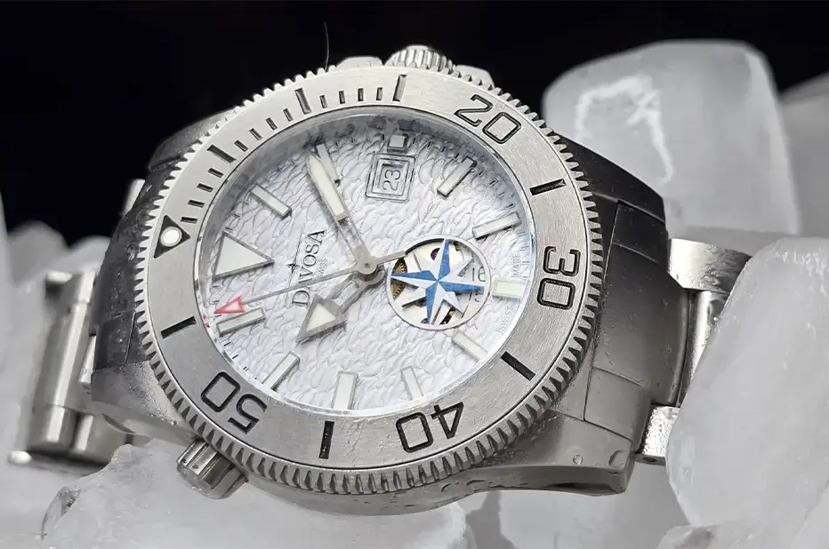 Zegarek z zaworem helowym Davosa Argonautic Antarctica