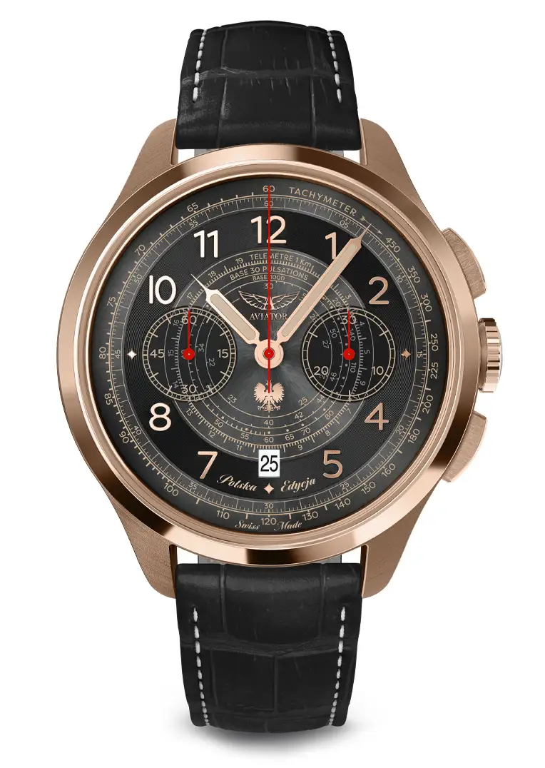 Nowy zegarek automatyczny Aviator polska edycja