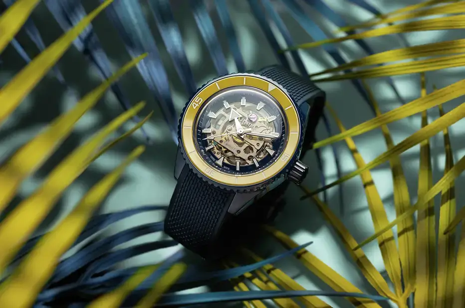 Limitowany zegarek Rado Captain Cook High-Tech Ceramic Skeleton