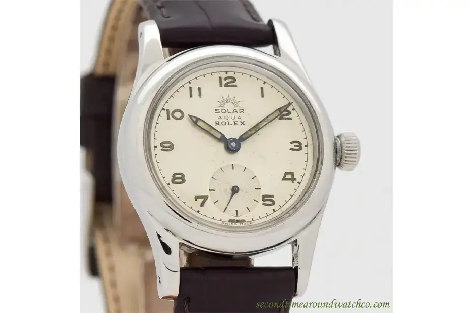 Historyczny zegarek Solar Aqua marki Rolex
