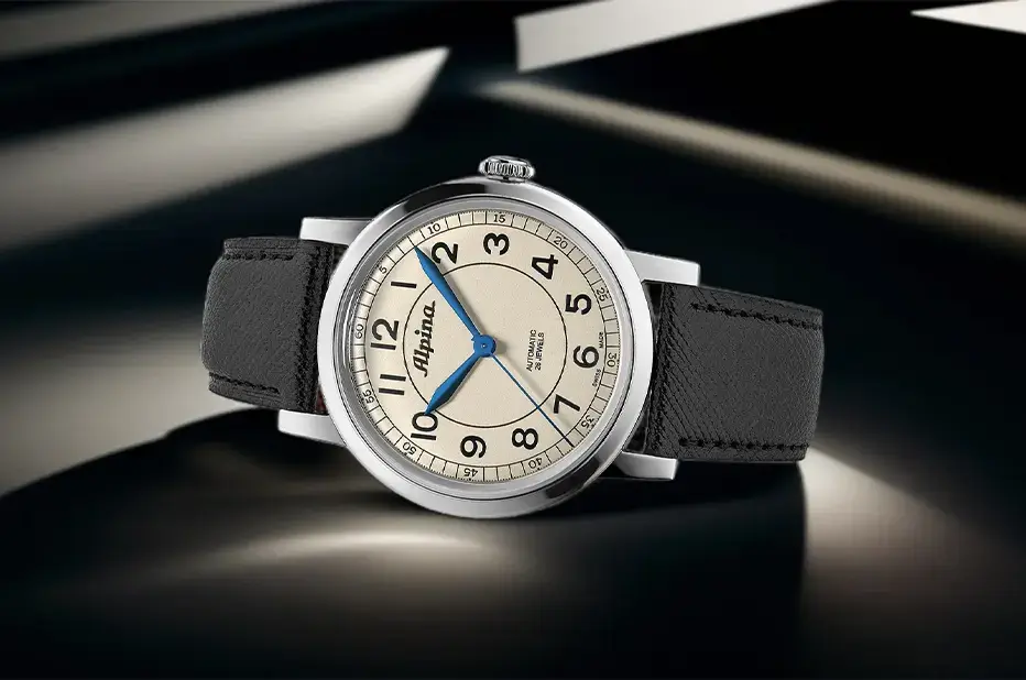 Alpina Heritage Automatic – automatyczny zegarek retro męski w stylu lat 20.