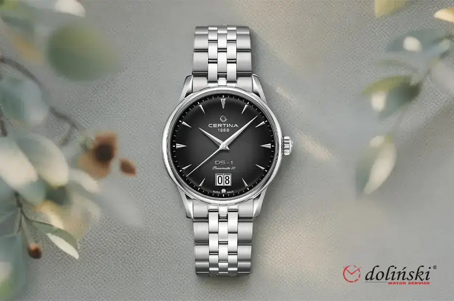 Zegarek Certina DS-1 Big Date z dużym datownikiem