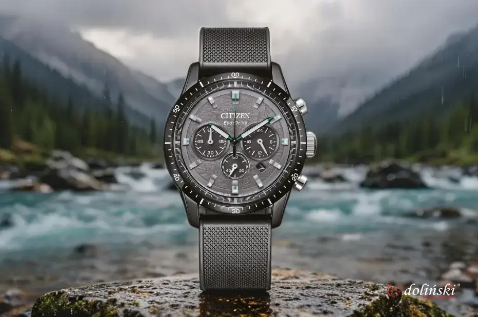 Citizen CA4625-02H – solarny zegarek sportowy z chronografem dla aktywnych biegaczy