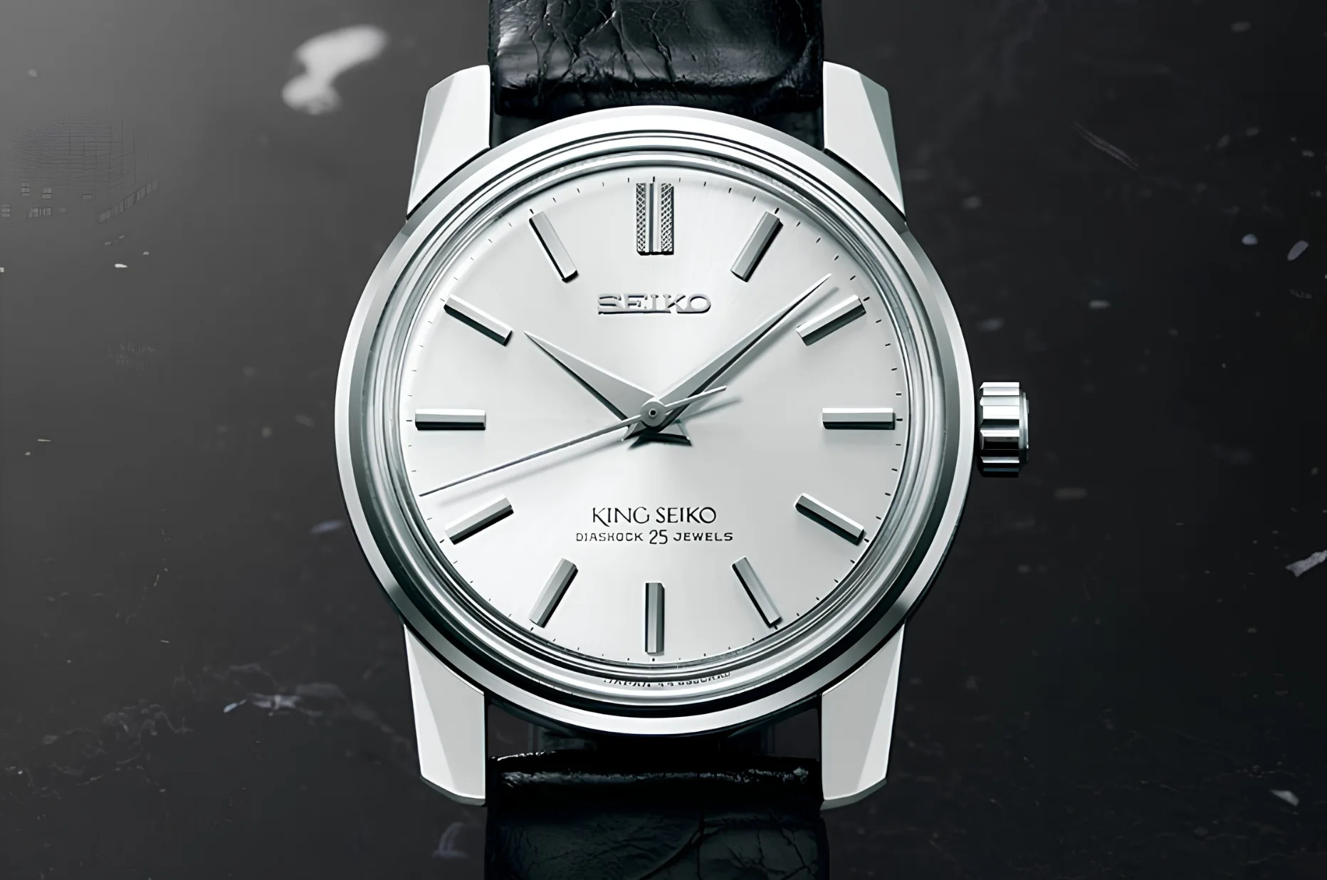 Zegarek King Seiko z funkcją wstrzymania sekundnika z 1965 roku