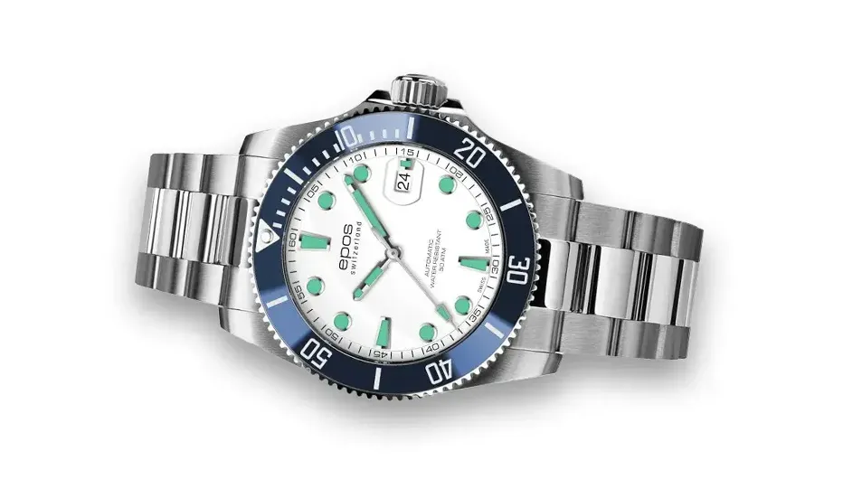 Luksusowy zegarek dla nurka Epos Sportive Diver 3504.131.96.10.30