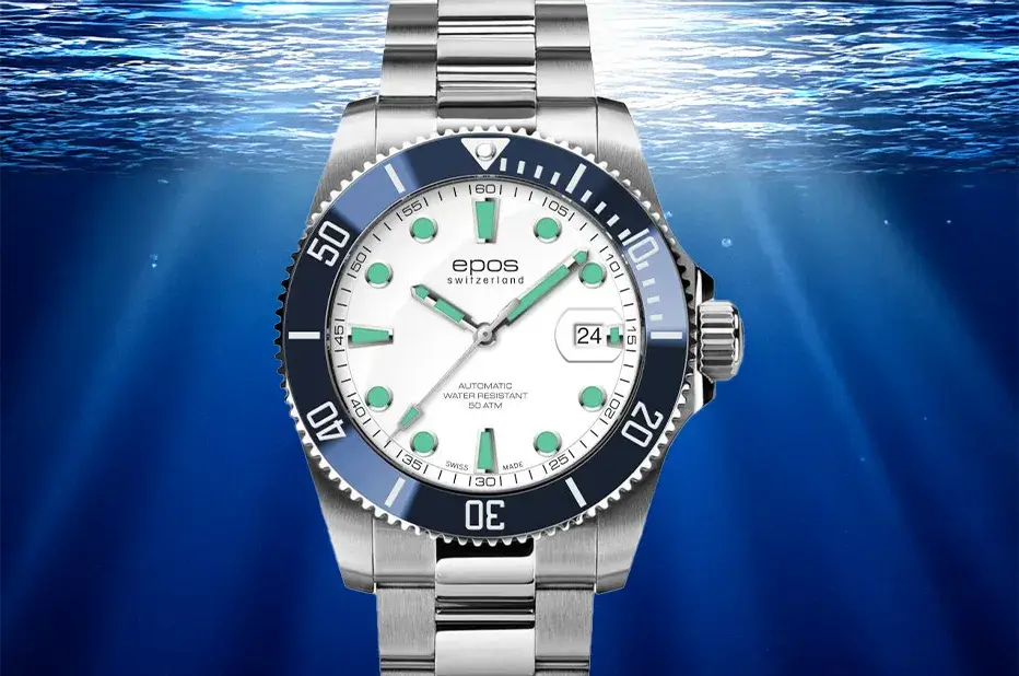 Męski zegarek nurkowy Epos Sportive Diver 3504