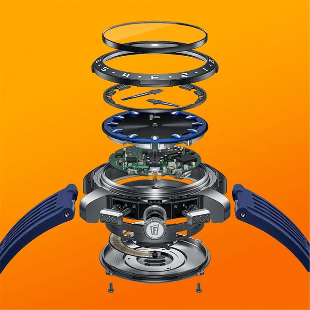 Budowa zegarka Festina Connected Full D